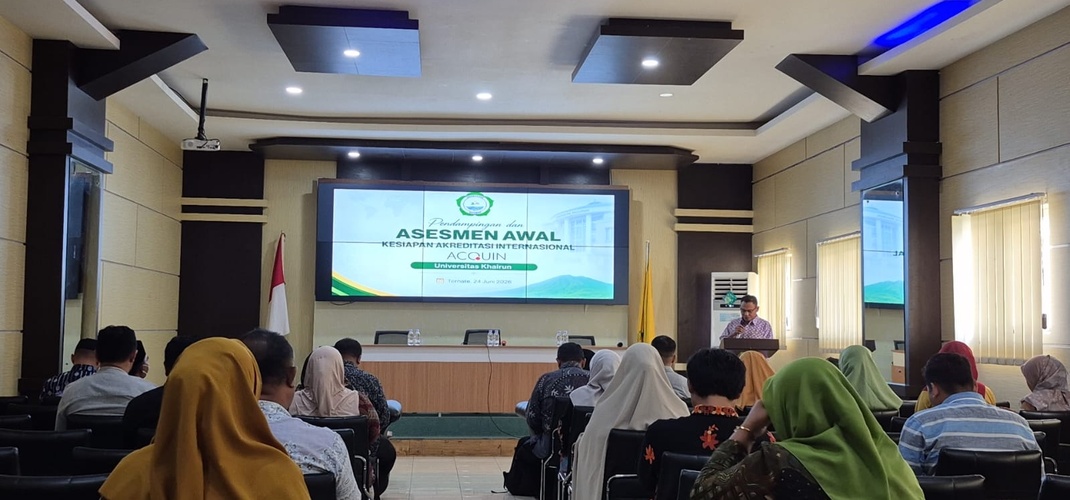 Sambutan Rektor Universitas Khairun
