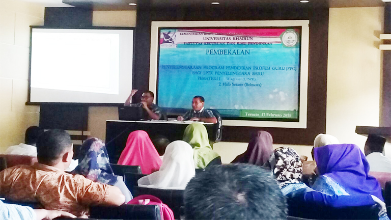 Rapat Sinkronisasi Jadwal Perkuliahan di Lingkungan FKIP Unkhair