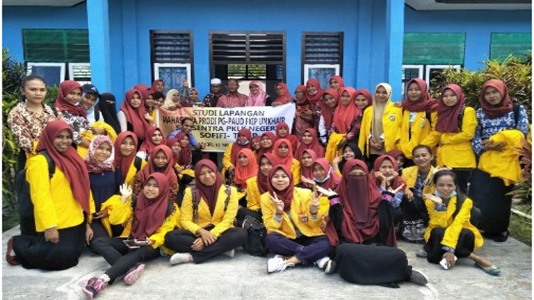 PG-PAUD FKIP Unkhair Studi Lapangan di SLB PKLK Sofifi