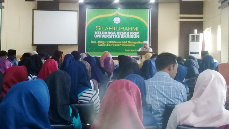 FKIP Unkhair Gelar Halal Bihalal, Dekan: Mari Kembangkan FKIP Unkhair Kedepan Lebih Baik
