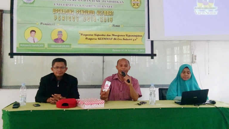 Perbaikan Pengurus KESMMAT Periode 2018-2019 dengan Upgrading