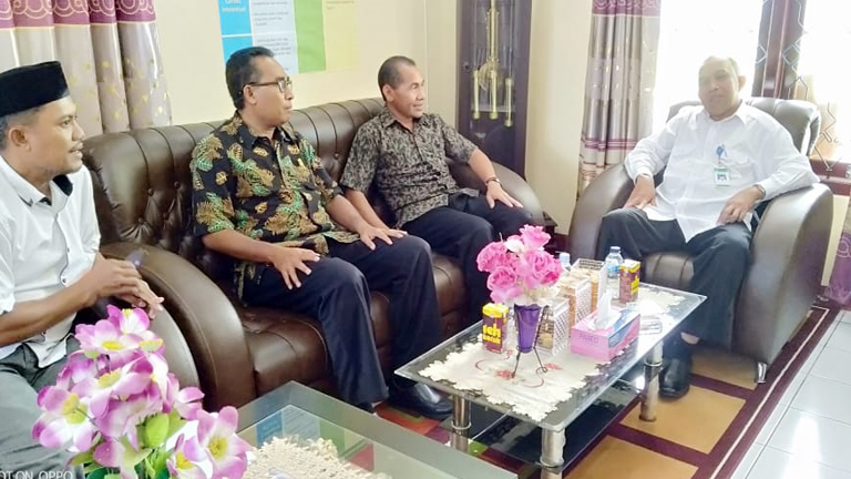 Terkait Sertifikasi Guru, Pimpinan FKIP Sambangi LPMP Maluku Utara