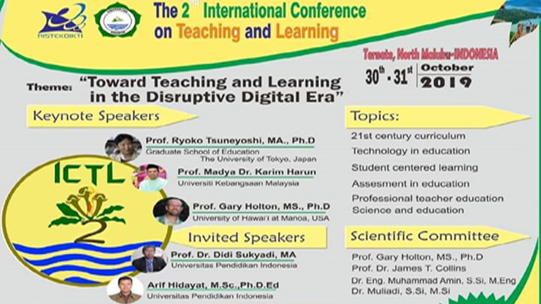 The 2nd International Conference on Teaching and Learning