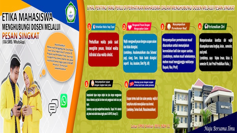 Etika Mahasiswa Dalam Menghubungi Dosen Melalui Pesan Singkat Via (SMS/WhatsApp)