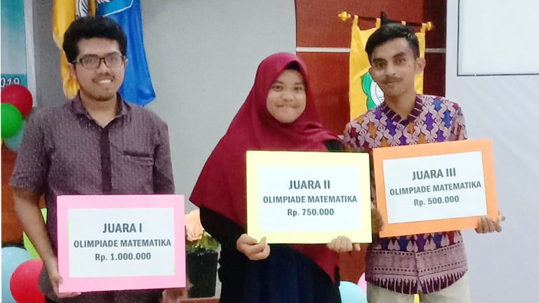 Mahasiswa Matematika Menjuarai Olimpiade Matematika Tingkat Fakultas