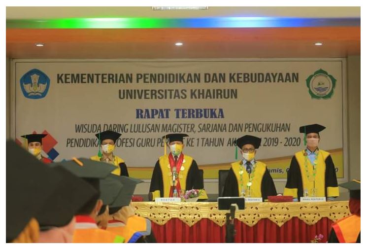 Universitas Khairun Rencanakan Gelar Wisuda Luring
