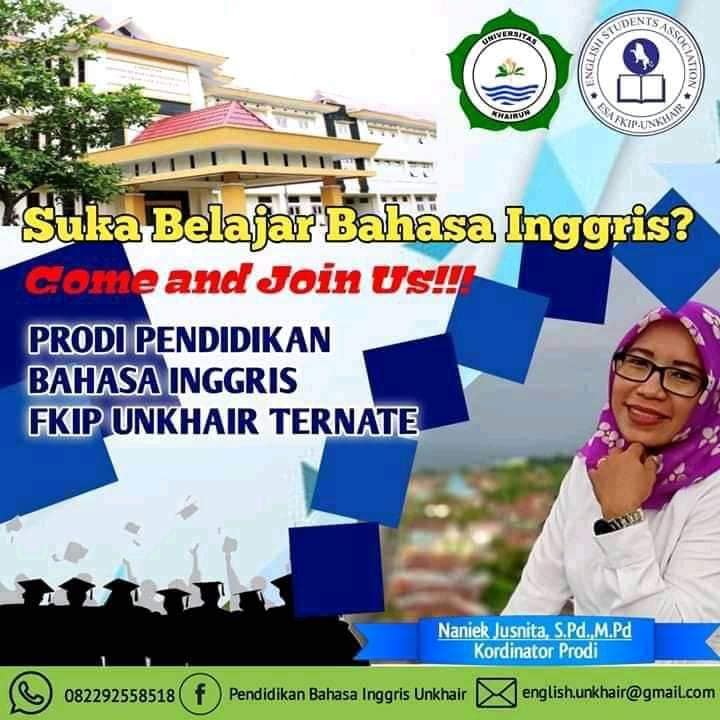 Suka Belajar Bahasa Inggris Ayo Bergabung Dengan Program Studi Pendidikan Bahasa Inggris