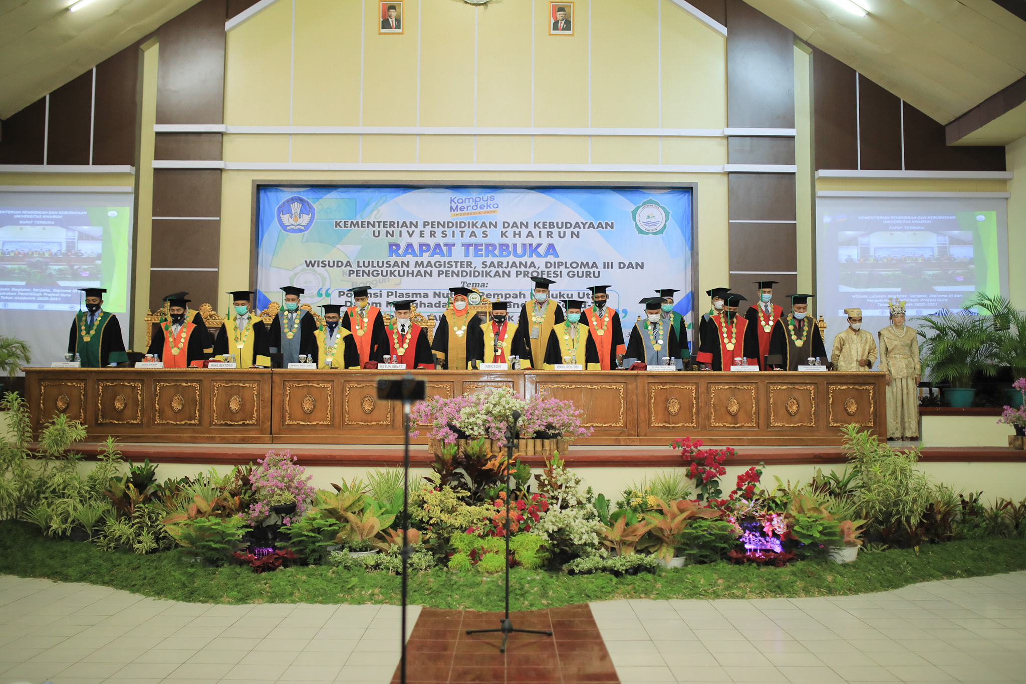 Universitas Khairun Gelar Wisuda Luring 30 - 31 Maret 2021