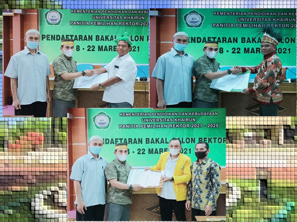 Sembilan Dosen Telah Mendaftar Sebagai Bakal Calon Rektor Universitas Khairun