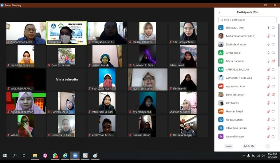 Program Studi Pendidikan Kimia Mengadakan Diseminasi Hasil Penelitian Dosen Tahun Akademik 2020-2021