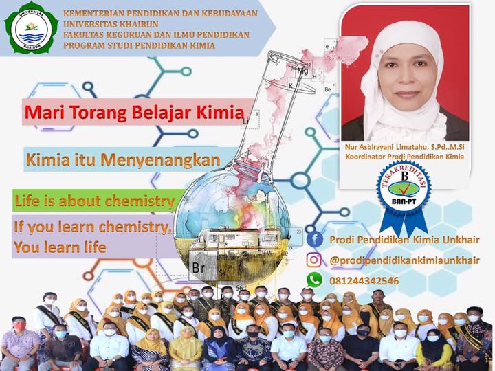 Ayo Bergabung Bersama Kami di Program Studi Pendidikan Kimia FKIP Universitas Khairun