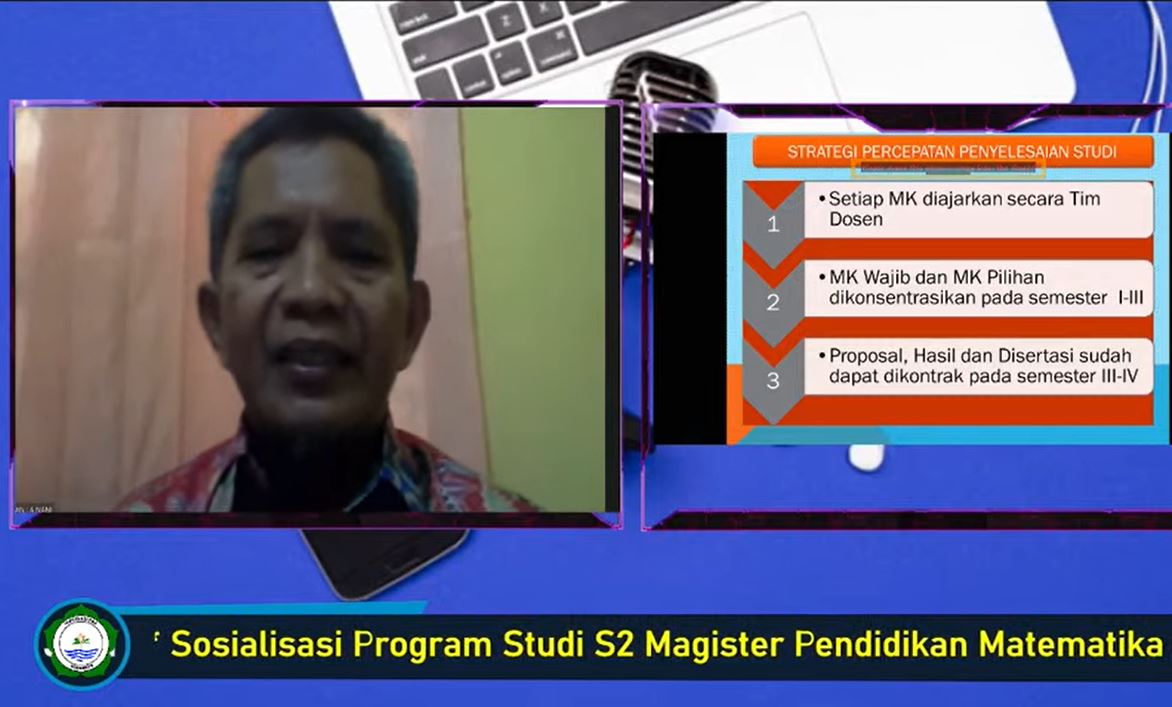 Sosialisasi Program Studi S2 Magister Pendidikan Matematika Universitas Khairun