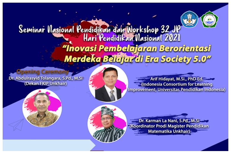 FKIP Universitas Khairun Gelar Seminar Nasional Pendidikan dan Workshop pada 12 - 15 Juni 2021