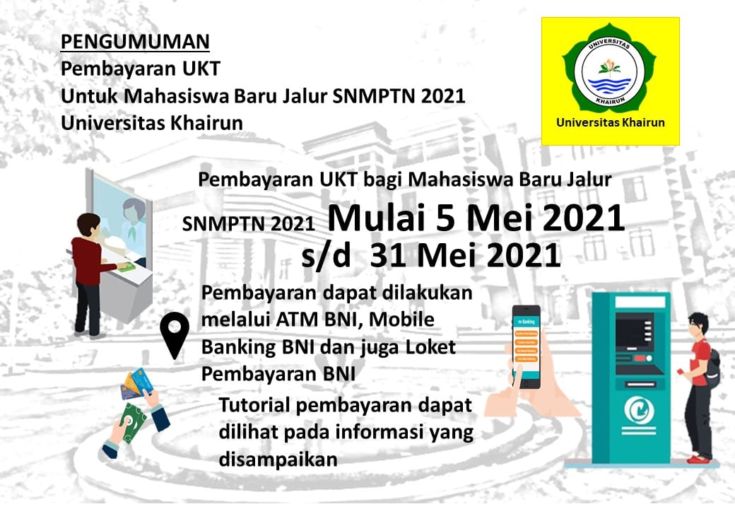 Penetapan Besaran Uang Kuliah Tunggal (UKT) Jalur SNMPTN 2021 Universitas Khairun
