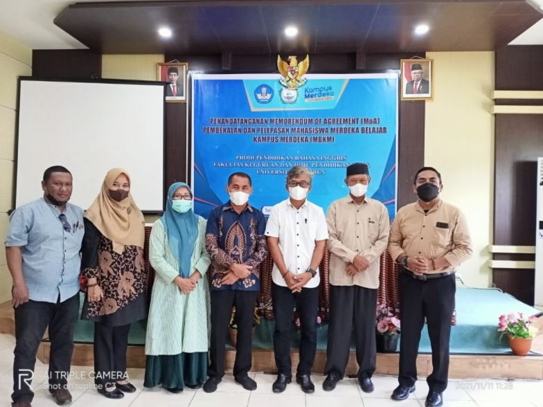 Prodi Pendidikan Bahasa Inggris Jalin Kerjasama Dengan Beberapa Sekolah di Kota Ternate Program MBKM