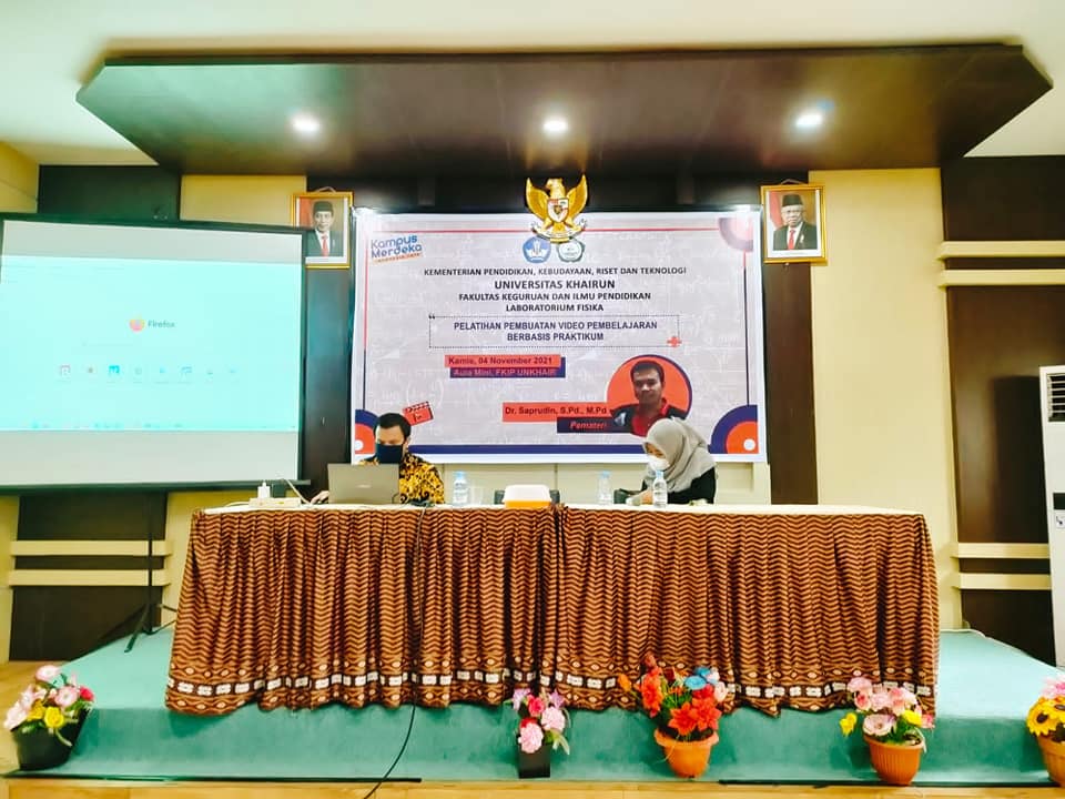 Laboratorium Pendidikan Fisika Gelar Pelatihan Pembuatan Video Pembelajaran Berbasis Praktikum