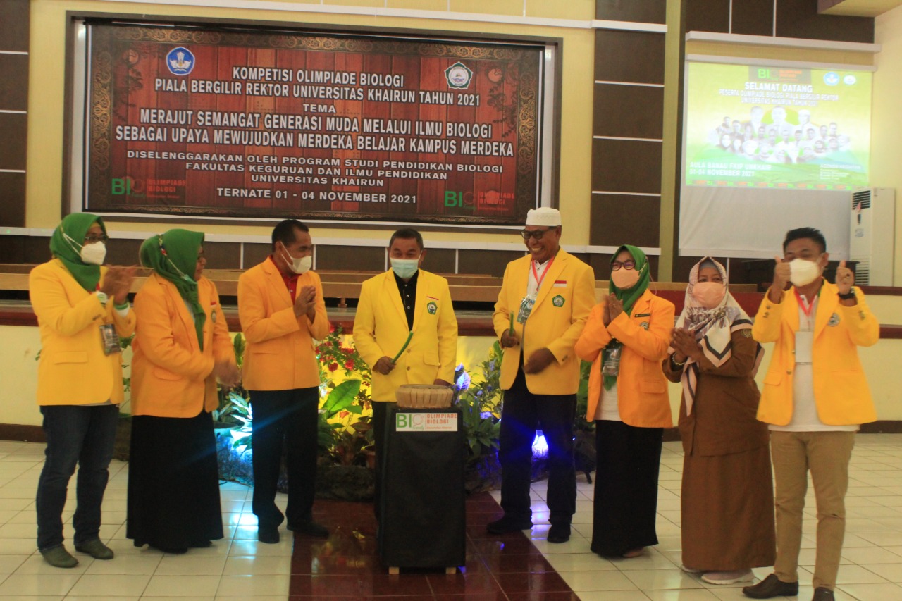 Program Studi Pendidikan Biologi Gelar Olimpiade Biologi Tingkat SMA, MA, dan SMK Se Maluku Utara