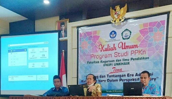 Program Studi PKn Kuliah Umum Bersama Bapak Dr. Agus Mulyana, M.Hum