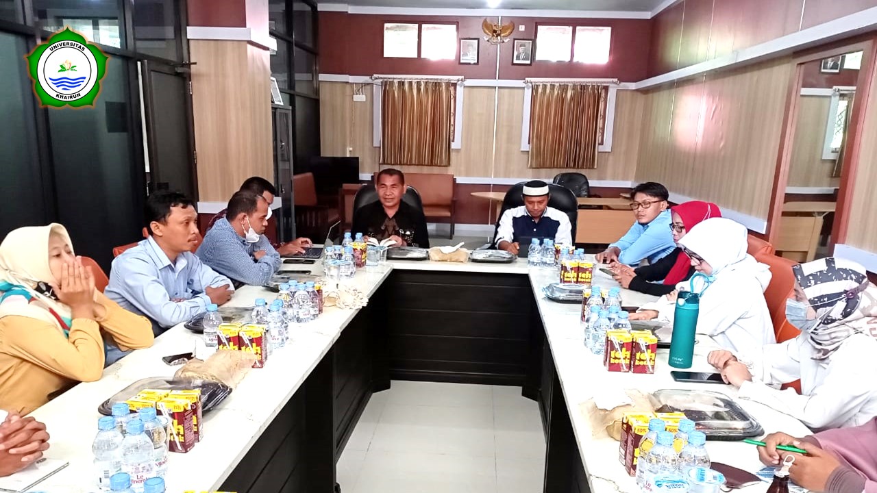 Rapat Admin Pengelola Website dengan Pimpinan Fakultas