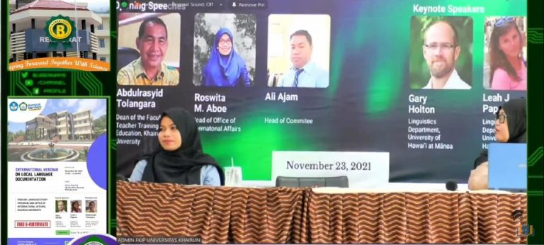 Program Studi Pendidikan Bahasa Inggris Gelar Internasional Webinar