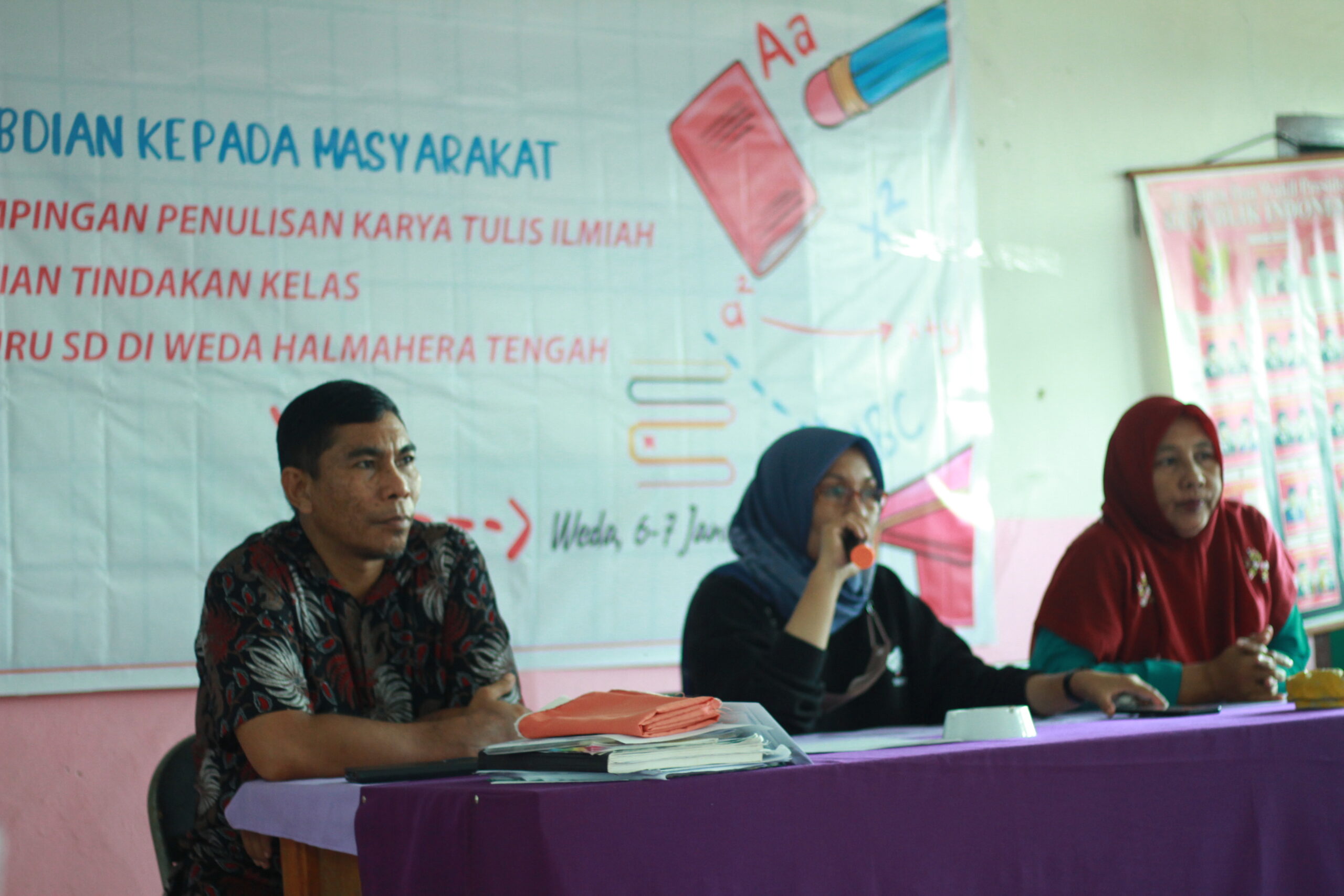 Program Studi PGSD Melaksanakan Pengabdian Masyarakat di Halmahera Tengah