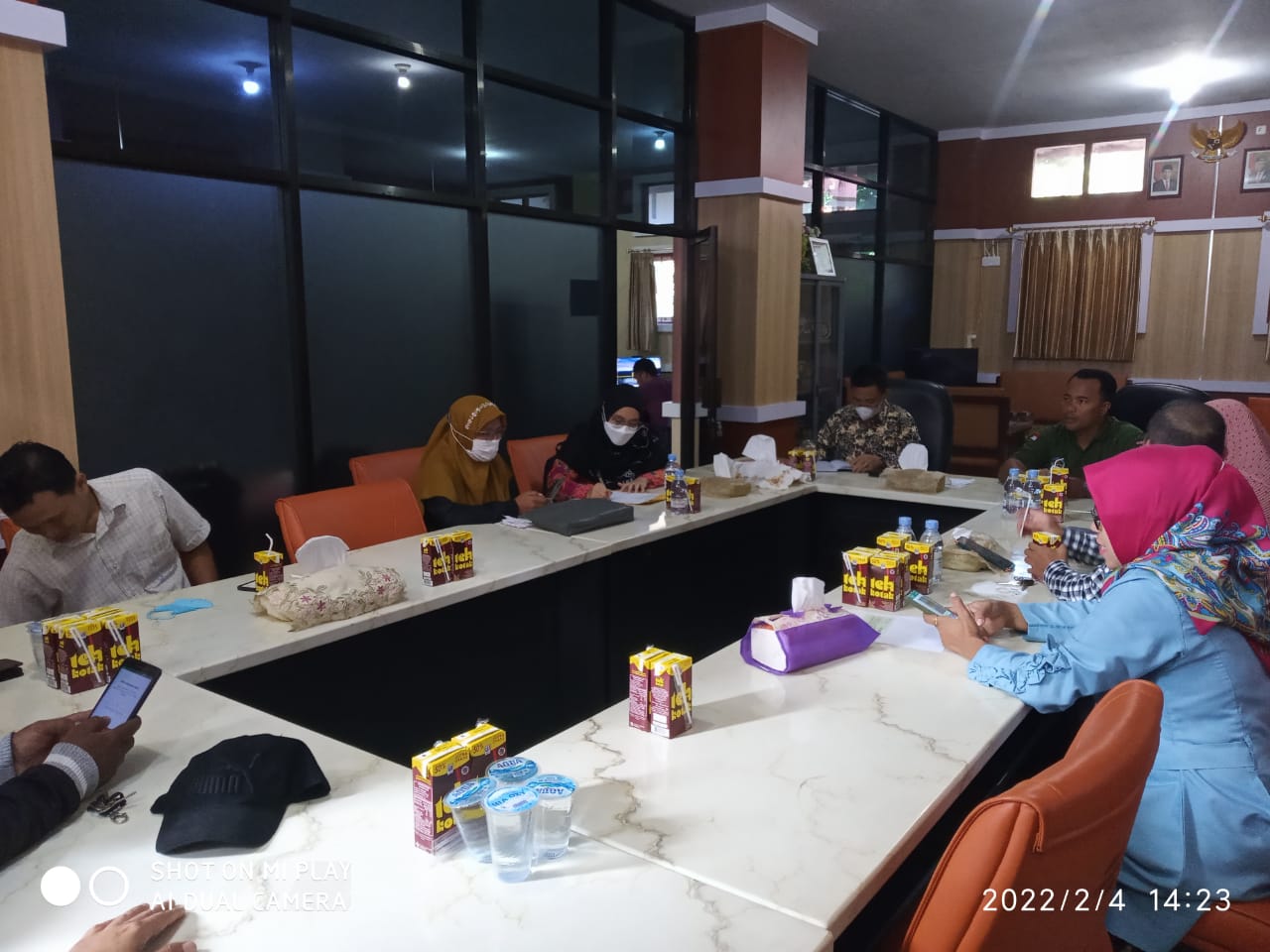 Rapat Perdana Dekan Terpilih dengan Jurusan, Koordinator Prodi, dan Kepala Lab serta Tendik FKIP