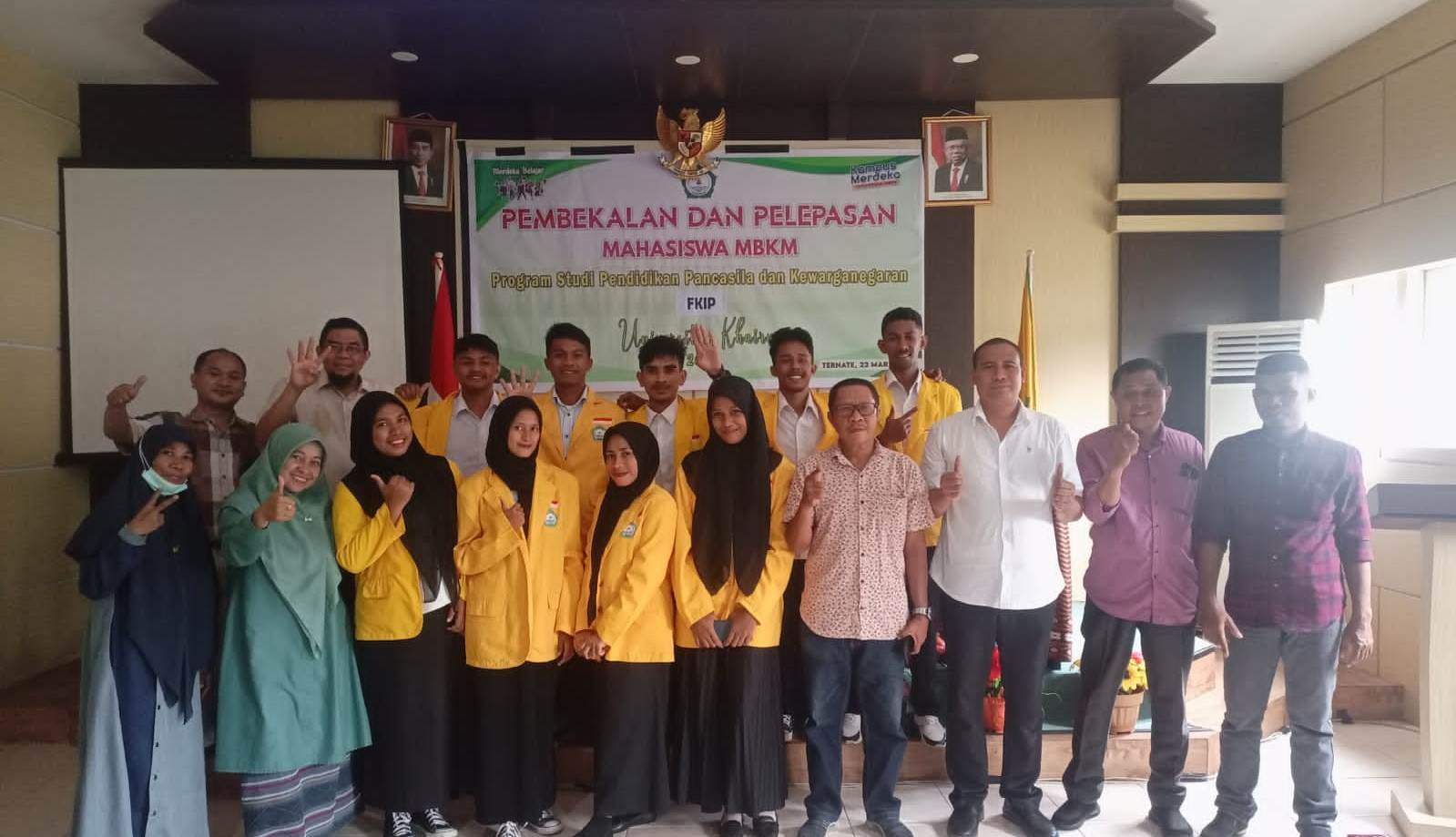 Pembekalan dan Pelepasan Mahasiswa Program MBKM Program Studi PKn Tahun 2022