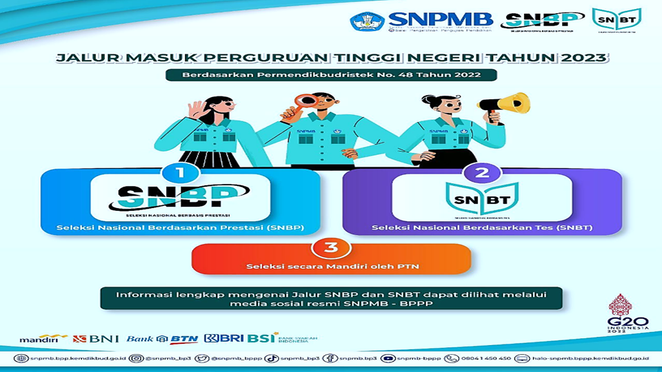 Sosialisasi Seleksi Nasional Penerimaan Mahasiswa Baru Tahun 2023