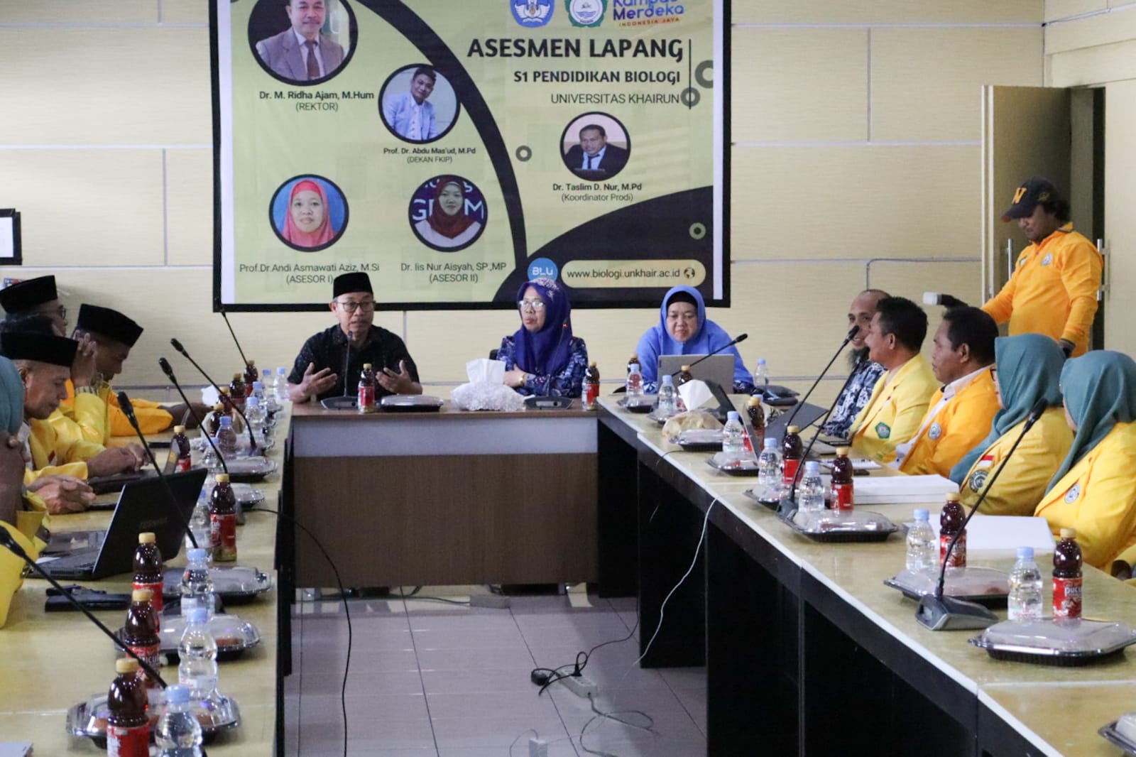 Asesmen Lapangan Akreditasi (LAMDIK) Program Studi Pendidikan Biologi Fakultas Keguruan Dan Ilmu Pendidikan Universitas Khairun