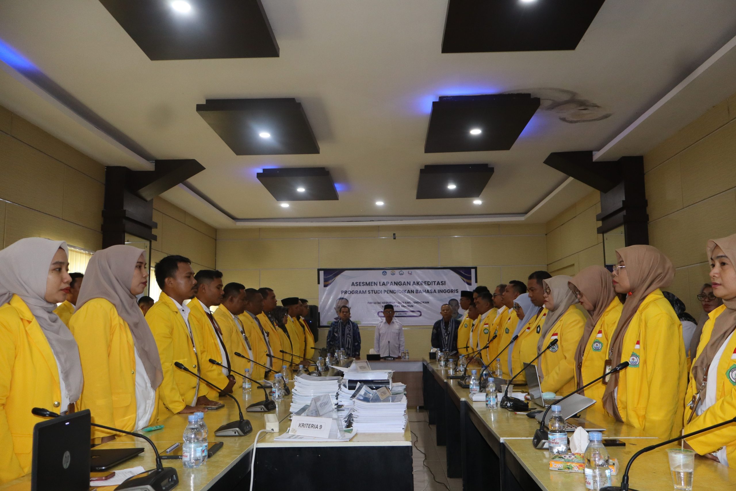 Program Studi Pendidikan Bahasa Inggris FKIP Unkhair Jalani Asesmen Lapangan oleh Tim Asesor LAMDIK