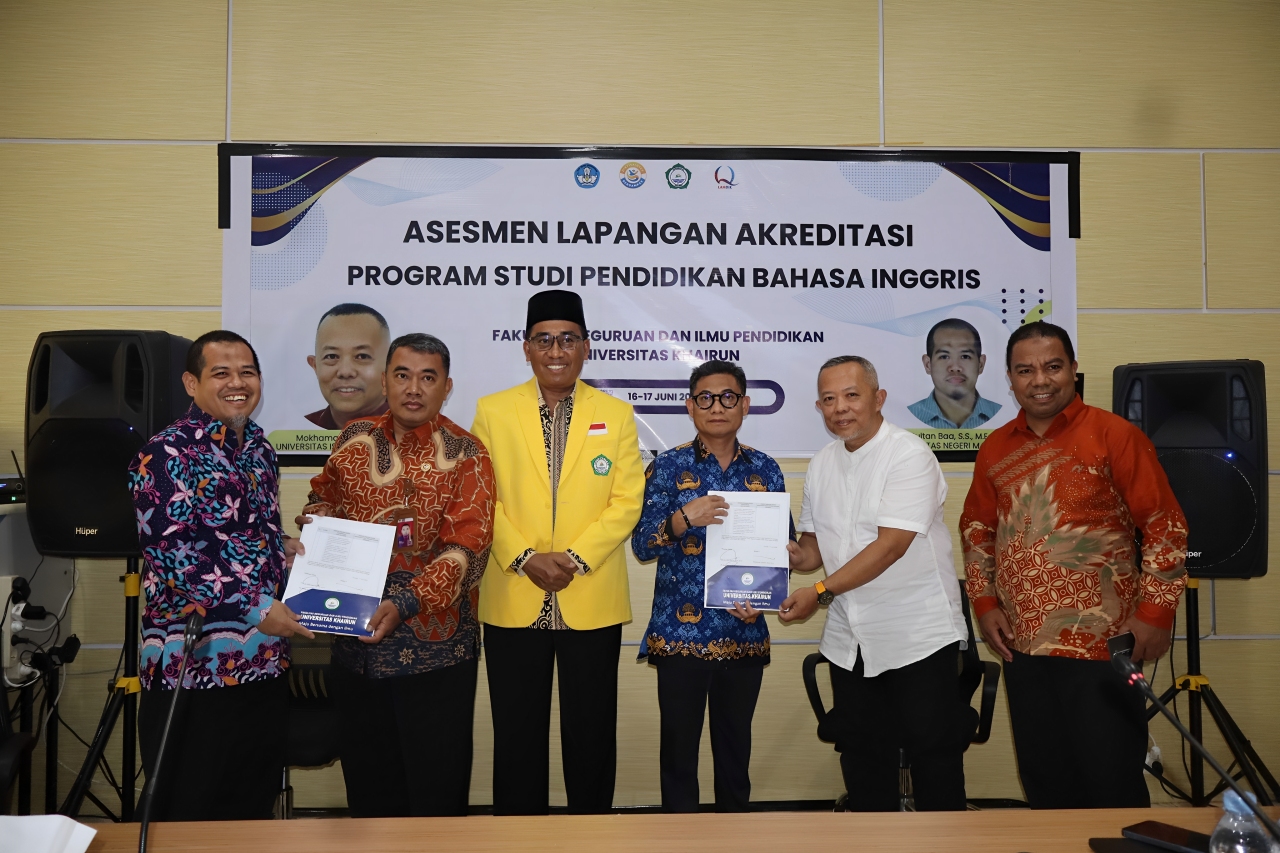 Penutupan Asesmen Lapangan Program Studi Pendidikan Bahasa Inggris FKIP Unkhair: Cerminan Komitmen terhadap Mutu Pendidikan Tinggi