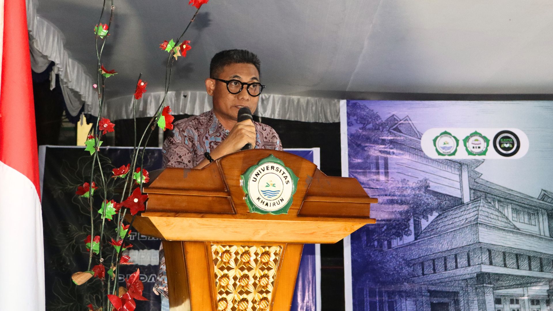 Dekan FKIP Universitas Khairun Resmi Tutup Expo Pendidikan 2025