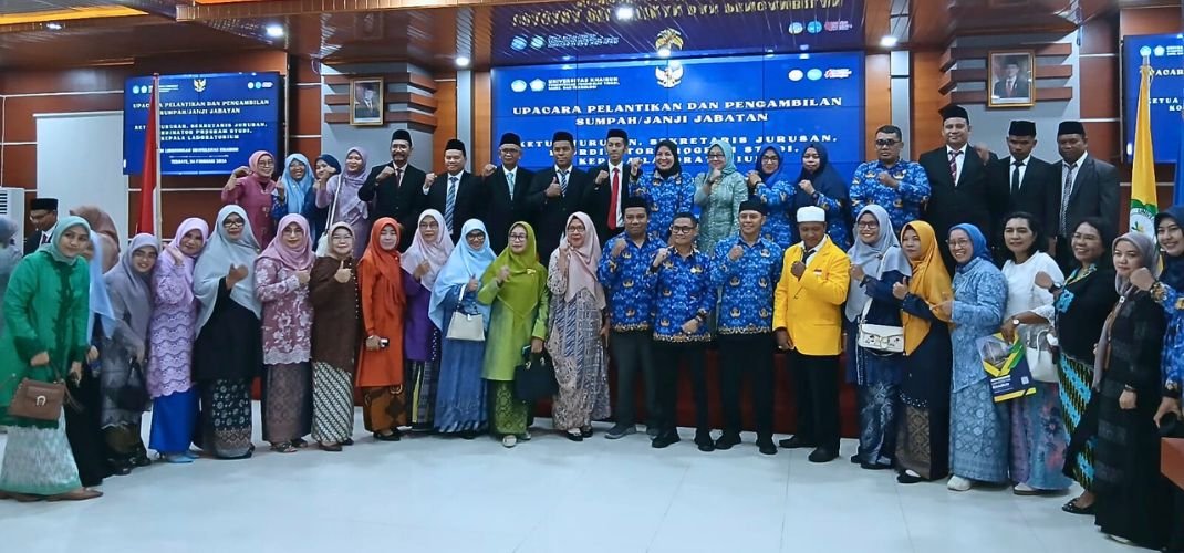 Dekan dan Civitas Akademika FKIP Unkhair Ucapkan Selamat dan Sukses kepada 34 Dosen FKIP yang Dilantik