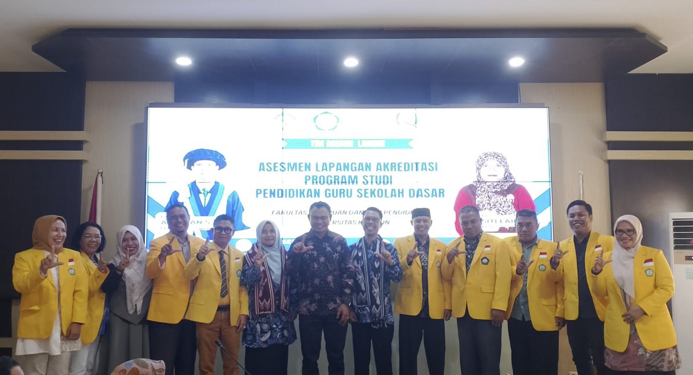 Prodi Pendidikan Guru Sekolah Dasar FKIP Unkhair Jalani Asesmen Lapangan Akreditasi LAMDIK