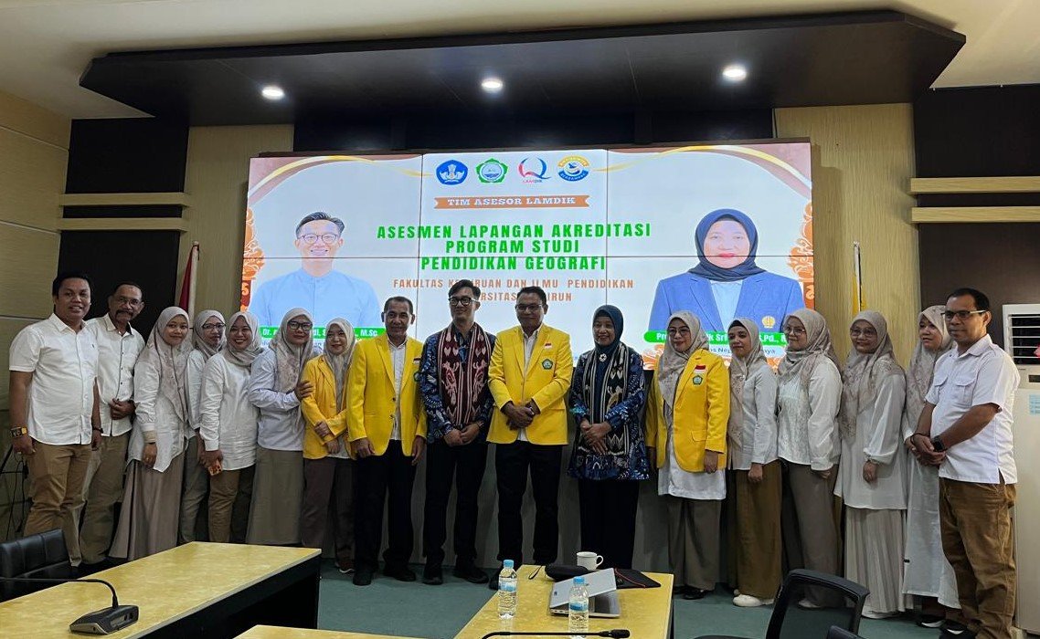 Program Studi Pendidikan Geografi FKIP Unkhair Jalani Asesmen Lapangan Akreditasi LAMDIK
